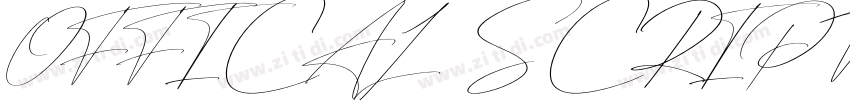 OFFICAL SCRIPT字体转换